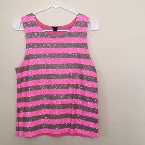 Jcrew size small sequin top!